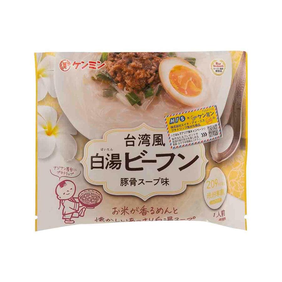 KENMIN Taiwan Style White Soup Rice Vermicelli - Porkbone Soup Flavor (81g)