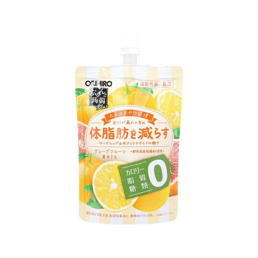 ORIHIRO Konjac Jelly Drink - Grapefruit (Zero Calorie, Fat, Sugar) (130g)