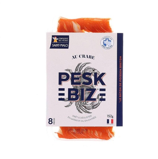 COMPAGNIE DES PEHES Fishstick with Crab (152g)